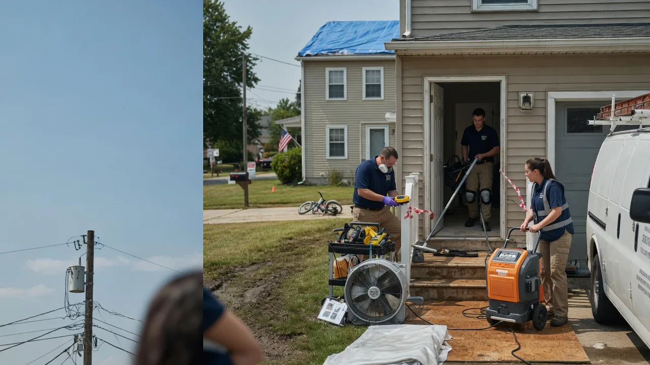 Water Damage Repair in Kipton, OH near me